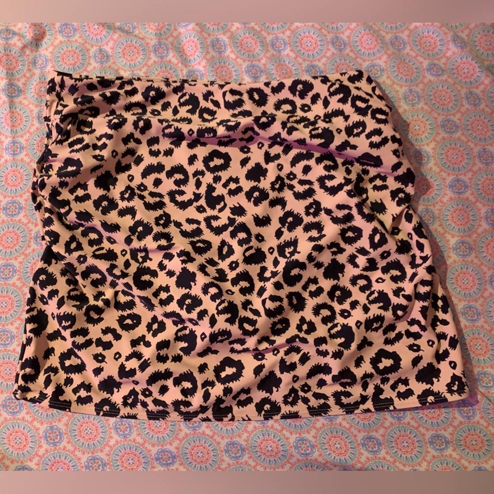 Leopard Print Swim Bottom